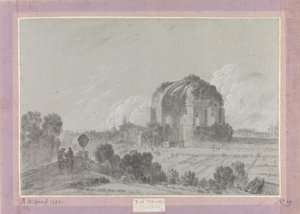 Tempel van Minerva Medica, Rome door Richard Wilson